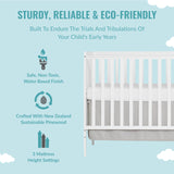 Synergy 5-in-1 Convertible Crib