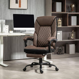 Executive Office Chair with Foot Rest, Big and Tall Ergonomic Desk Chair