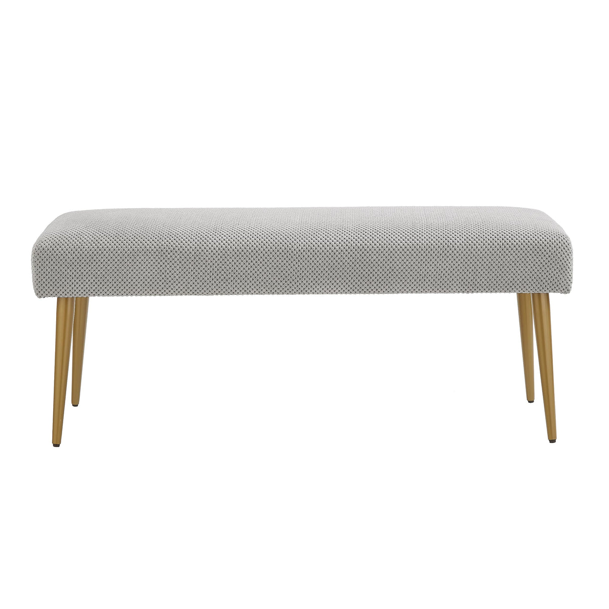 Upholstered Bench Ottoman Entryway Bench Stool with Padded Seat