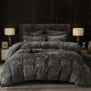 Truly Velvet Duvet Cover Set King Size, 3pcs Ultra Soft Breathable Comforter Cover Set