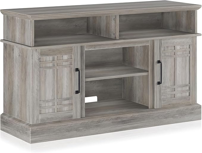 Modern 48" Farmhouse Wood TV Stand & Media Entertainment Center Console Table