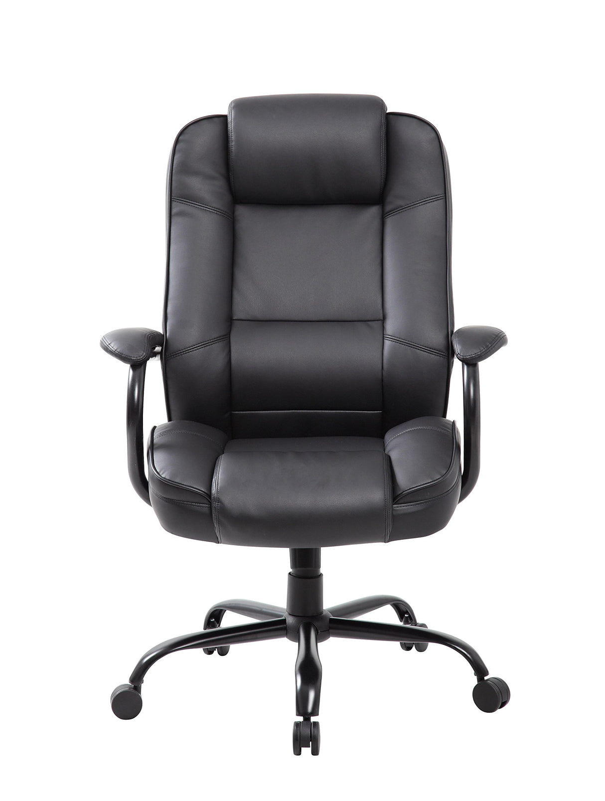 Heavy Duty Executive Chair with 350lbs Weight Capacity in Black