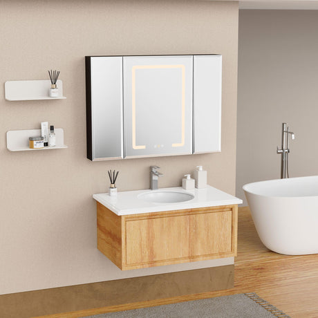 Recessed or Surface 36 x 26 inches LED Medicine Cabinets for Bathroom