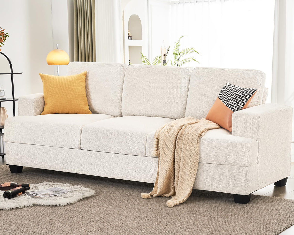 89 Inch Sofa, Comfy Sofa Couch with Extra Deep Seats, Modern Sofa Couch