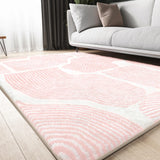 Zen Garden Area Rug - Ultra Soft Area Rug 3x5, Non Slip, Stain Resistant Living Room Rug