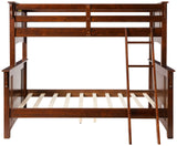 Concord Bunk Bed, Twin/Full, Dark Oak