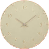 Piatto Wall Clock 10In Concrete