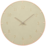 Piatto Wall Clock 10In Concrete