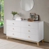 MOD 60" W 6-Drawer Double Dresser