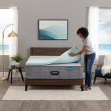 Thermagel Deluxe Cooling Pressure-Relieving Memory Foam Mattress Topper, Twin