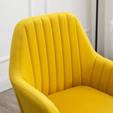 Tuchico Accent, one chair, Yellow Velvet