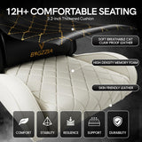 RGB LED Gaming Chair with Footrest - Ergonomic High Back Reclining Computer Chair