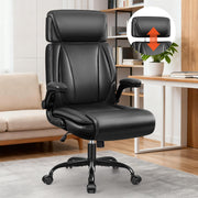 Ergonomic Office Chair with Lumbar Support and Adjustable Headrest
