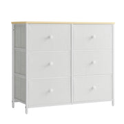 Bedroom Chest 6 Drawer Closet Fabric Dresser