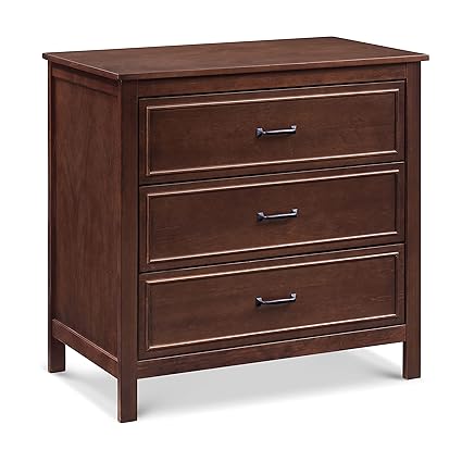 Charlie 3 Drawer Dresser in White