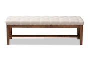 Louisa Bench, Light Beige