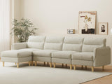 Convertible Modular Sectional Sofa Couch 5 Seats Modular Sofa