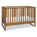 Hunter 3-in-1 Convertible Crib, Chestnut, Easy Assemble, Greenguard Gold Certified