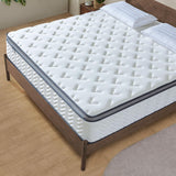 Queen Size Mattress, 12 Inch Hybrid Mattress with Memory Foam