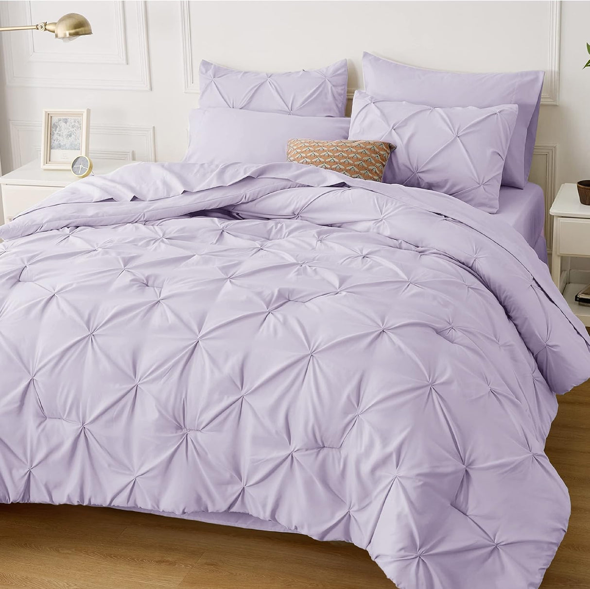 Twin/Twin XL Comforter Set with Sheets - 5 Pieces Twin Bedding Sets