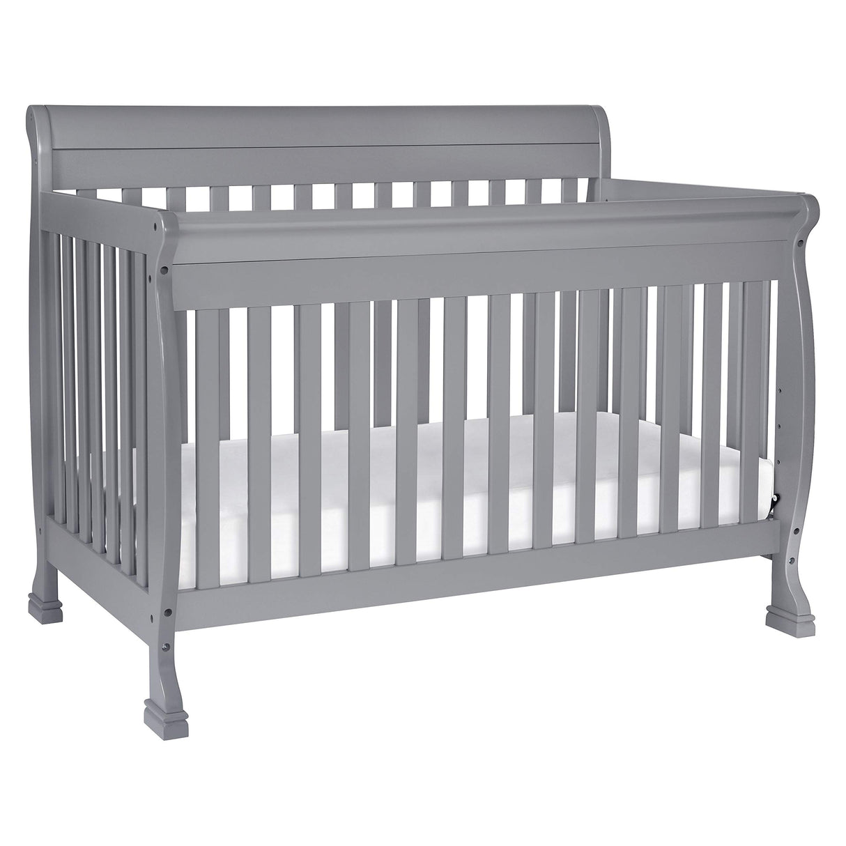 Kalani 4-in-1 Convertible Crib in Grey, Greenguard Gold Certified