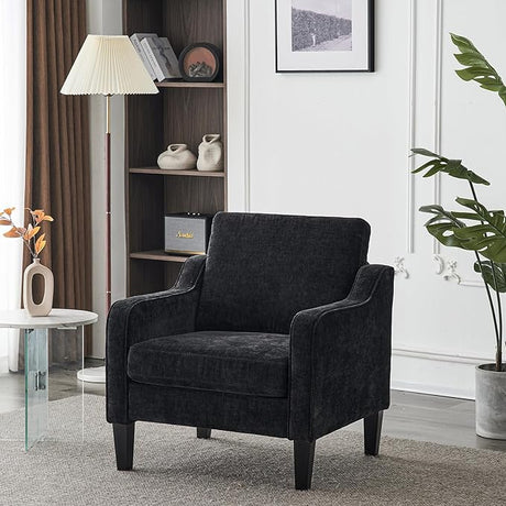 53" Love Seat Couches, 2 Seater Loveseat Mid Century Modern Sofa Couch Soft Chenille