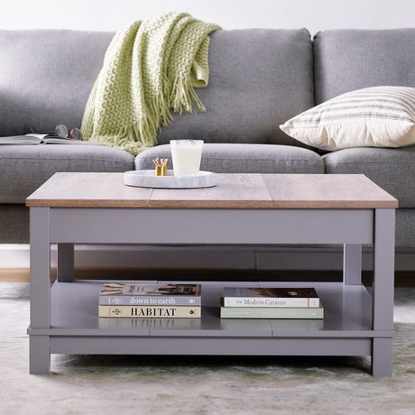 Carver Coffee Table, Gray