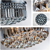 Crystal Chandelier, Modern Chandeliers,Flush Mount Chandelier,Ceiling Light Fixture,