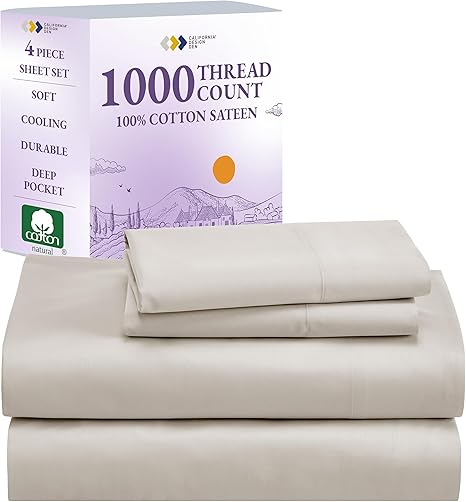 1000 Thread Count Queen Size Sheet Set