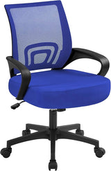 Office Chair Ergonomic Computer Chair Mid Back Adjustable Desk Chair