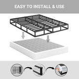 Queen-Box-Spring, Box Spring for Queen Bed,5 Inch Heavy Duty Queen Size Box Spring