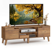 58-Inch TV Stand for 65-Inch TVs with Adjustable Shelf