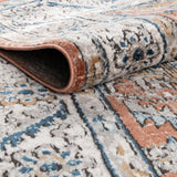 Nyla Collection Area Rug 10' x 14' Salmon Pink