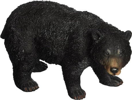 Black Bear Statue Standing, Multicolored