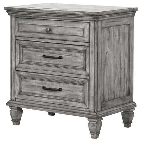 Avenue Nightstand, Weathered Grey