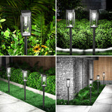 Solar Pathway Lights Outdoor,8 Pack Bright Solar Lights Outdoor,IP65 Waterproof Solar