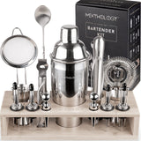 Bartender kit | 31 Piece Professional Bartender Set by Mixthology - bar Tools