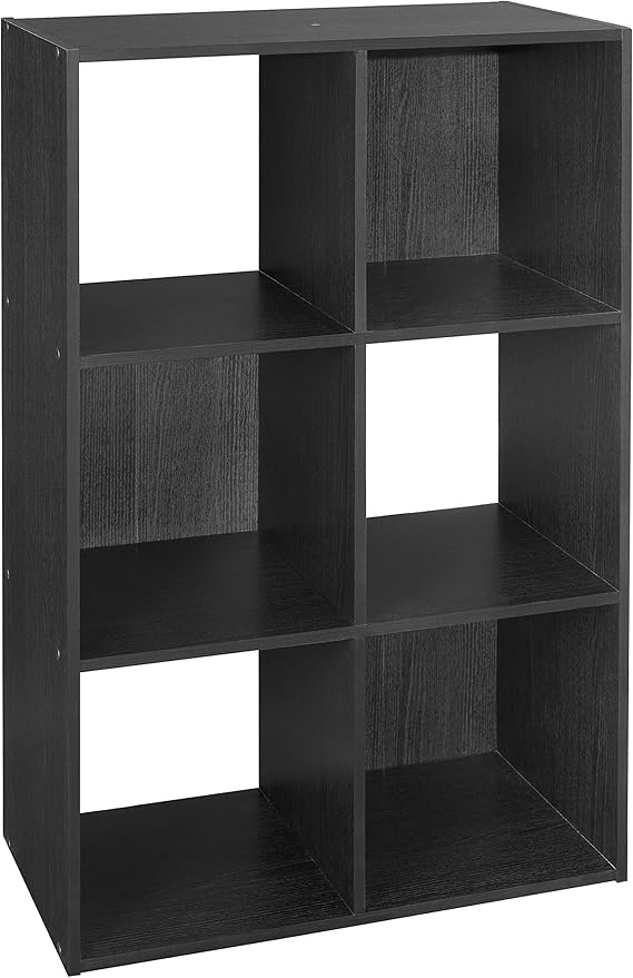 Cubeicals 8 Cube Storage Shelf Organizer Bookshelf Stackable, Vertical or Horizontal