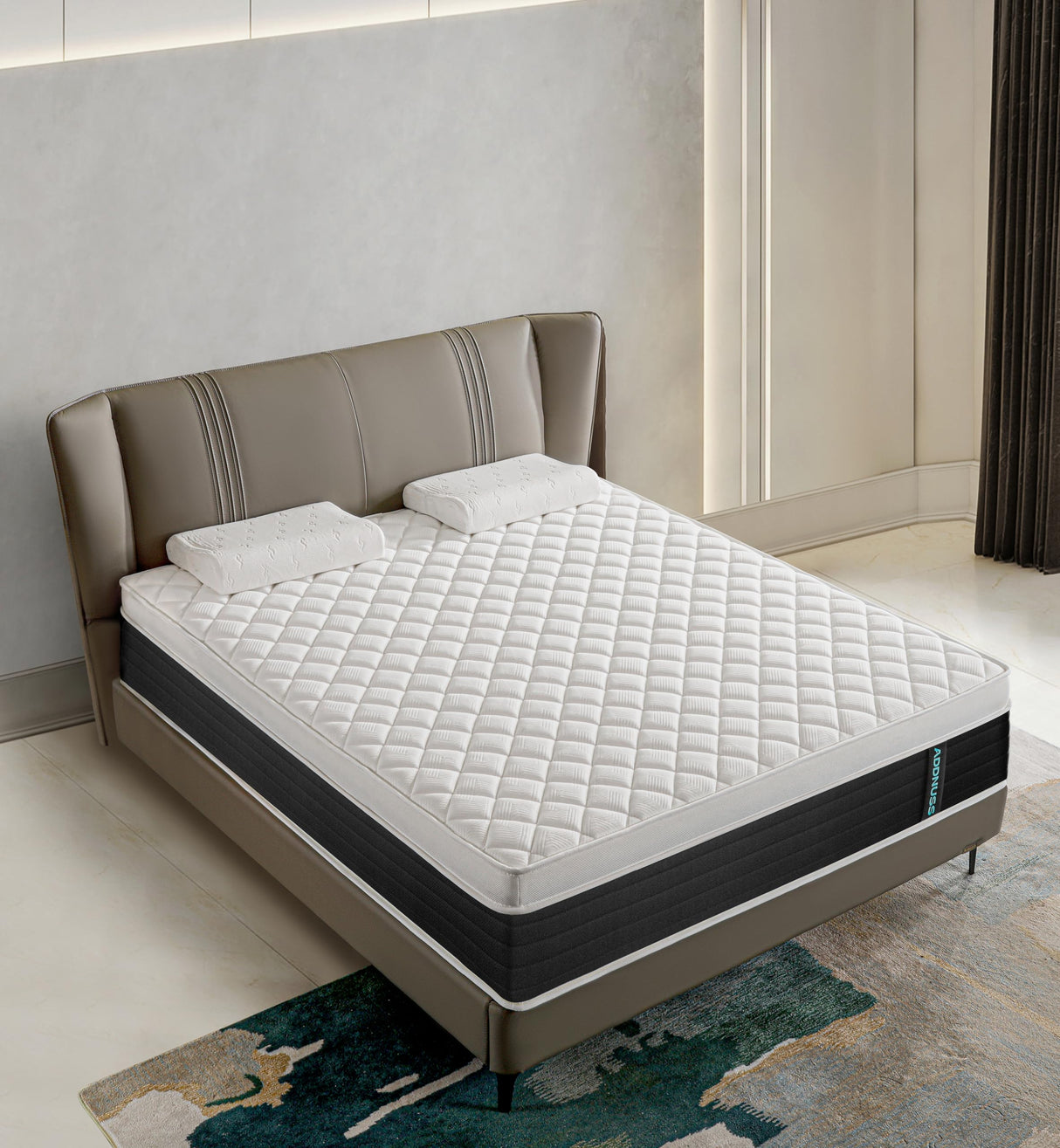 Queen Mattresses,12 Inch Memory Foam Hybrid Queen Mattress in a Box