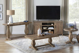 Napa, 65" TV Stand, Natural