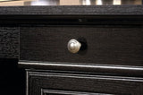 Bleeker Street L-Desk, Obsidian Oak finish