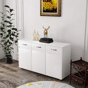 Upgraded Version Modern Buffet Cabinet Floor Side Office Cabinet,