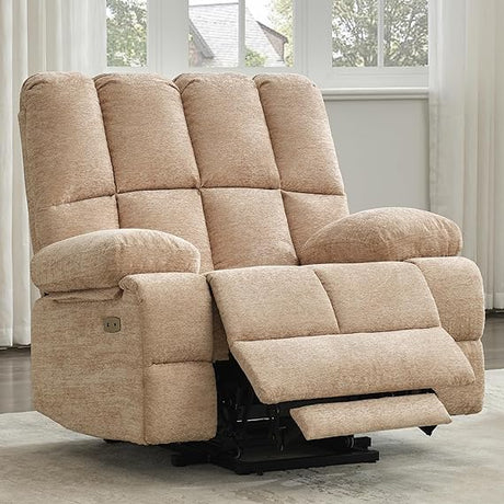 Large Power Lift Chairs Recliner for Elderly Oversized Dual Motor Lift Recliner