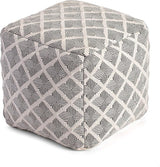 Handmade & Handcrafted Comfortable Home Décor Pouf Ottoman Footrest for Living Room
