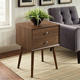 Dispatch Nightstand, Walnut, Twin