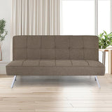 Madison Modern Futon Sofa Bed - Compact Design for Small Spaces - Convertible Futon