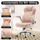 Heavy Duty Office Chair 500lbs Capacity - Ergonomic Big & Tall Desk Chair