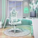 Ergonomic Gaming Chair with Memory Foam Lumbar Support