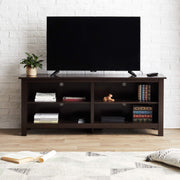 TV Stand Storage Media Console for TV's up to 65 Inches 58" with 4 Storage Shelves