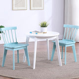 Windsor Toddler Table and Chair Set for Kids Ages 3-8, Rubberwood Graffiti Desktop